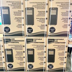 Portable Ac Unit 8k BTU Cools 250 Sq Ft Free Delivery. 