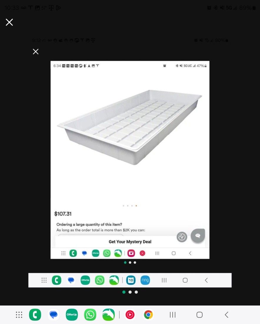 Active Aqua Premium White Flood Table - 4ft x 8ft