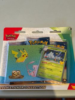 Pokemon 30th Celebration Alolan Exeggutor  Tech Sticker Collection New Sealed
