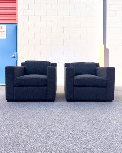 Restoration Hardware Black Maxwell Chairs⚡️