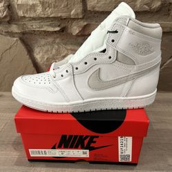 New DS Jordan 1 Retro High 85 OG  Neutral grey Size 9.5 Mens 