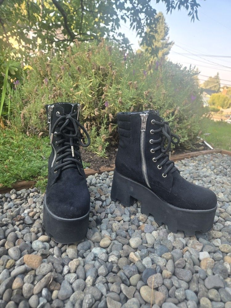 Dolls Kill Current Mood Boots