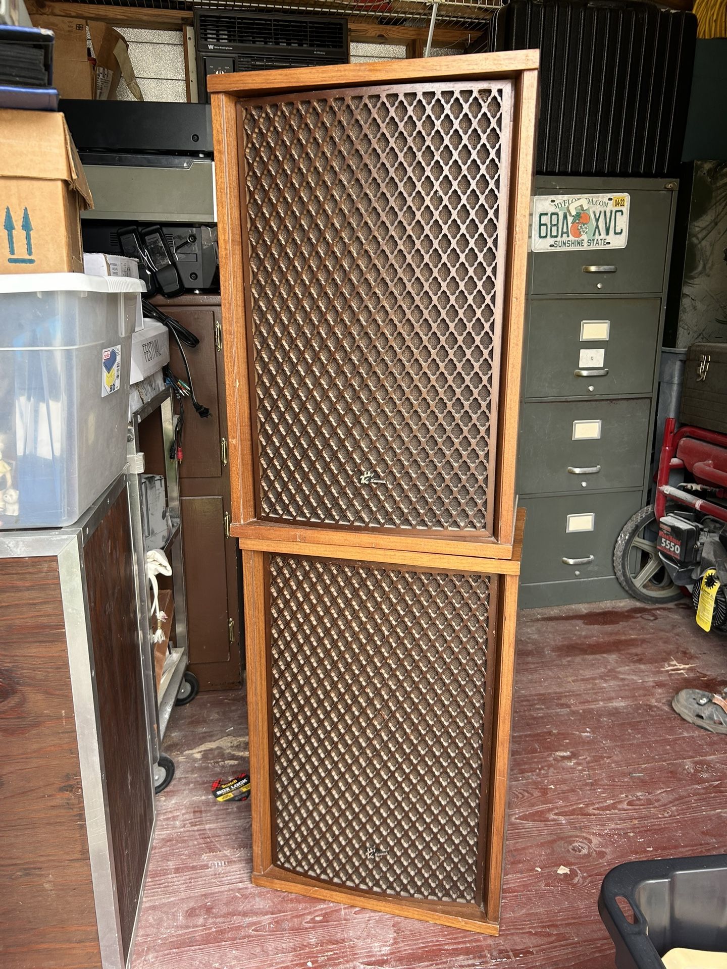 Vintage Sansui SP-3000 5 Way 6 speaker 15" woofer (pair)