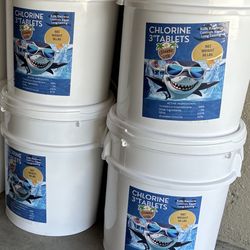 50 Lbs Chlorine tablets Or pool Shock 