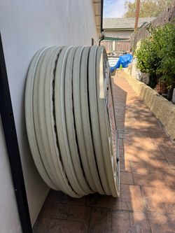60” round plastic tables