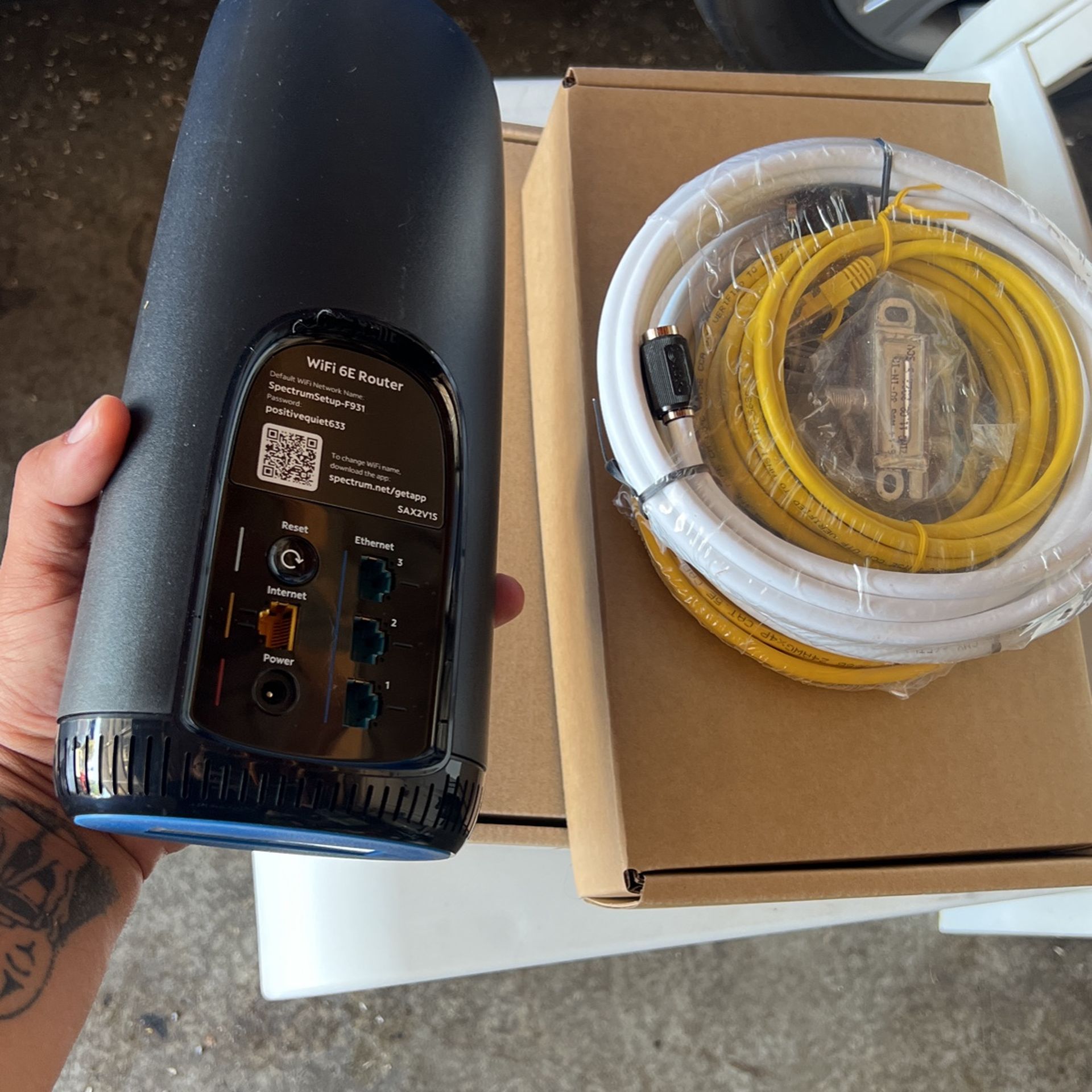 2 Spectrum Wifi 6e Routers And 1 Modem