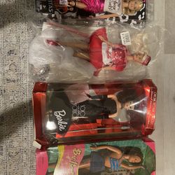 Rare Barbie Dolls And Extra