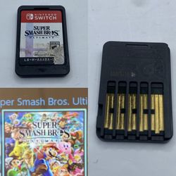 Super Smash Bros. Ultimate (Nintendo Switch, 2018) Cartridge Only Tested SSBU