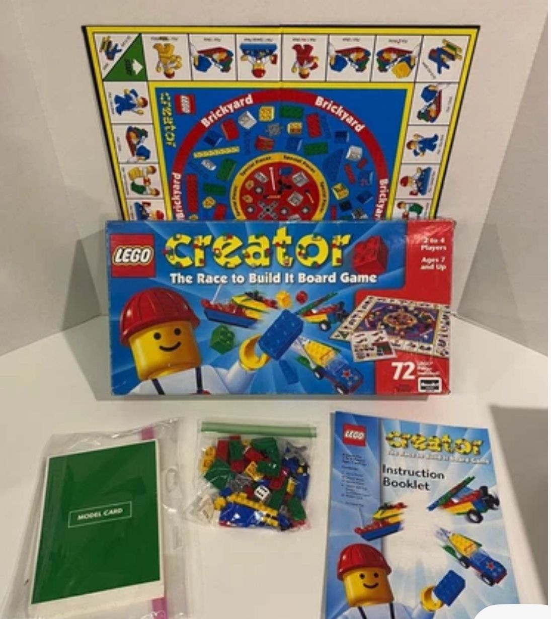 Lego Creator The Race To build It Board Game