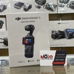 Dji Osmo Pocket 3 Creator Combo In Stock Now