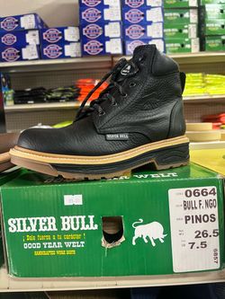 Silver Bull work boots