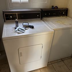 Old lavadora y secadora Kenmore work good