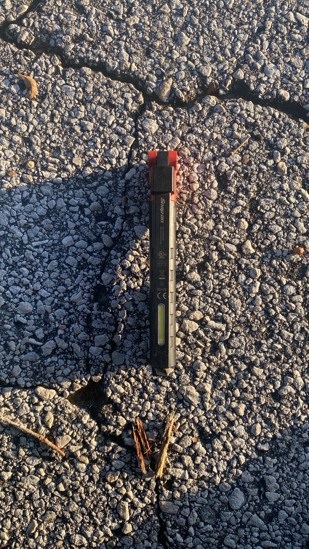 USED magnetic SNAP-ON Pen Light CHEAP