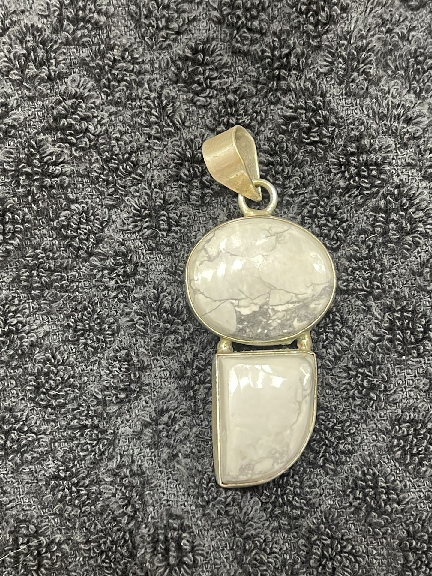 Sterling Silver Turquoise Pendant