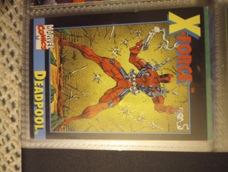 Marvel Masterpieces Promo Cards,Deadpool,