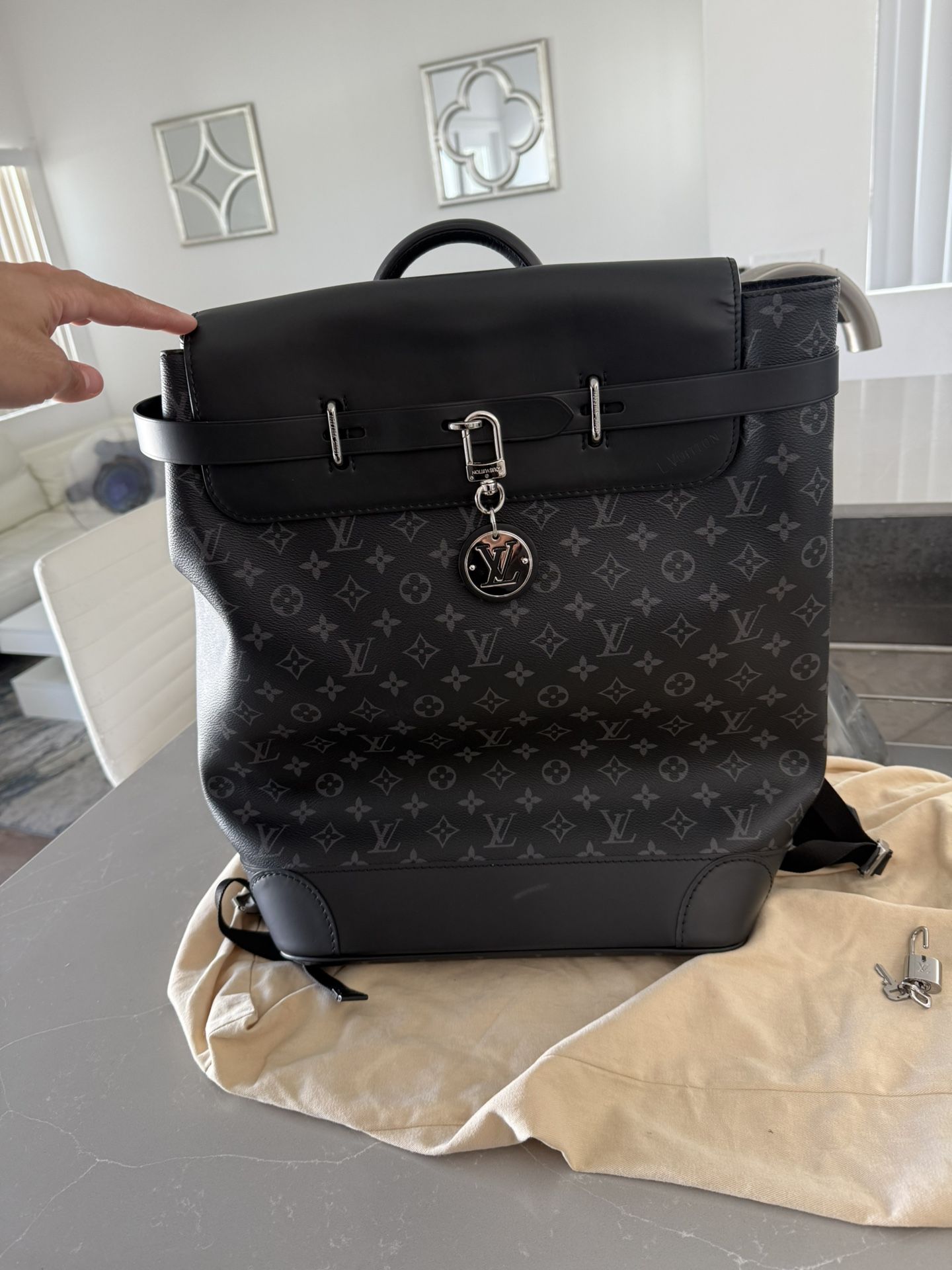 Louis Vuitton steamer backpack 