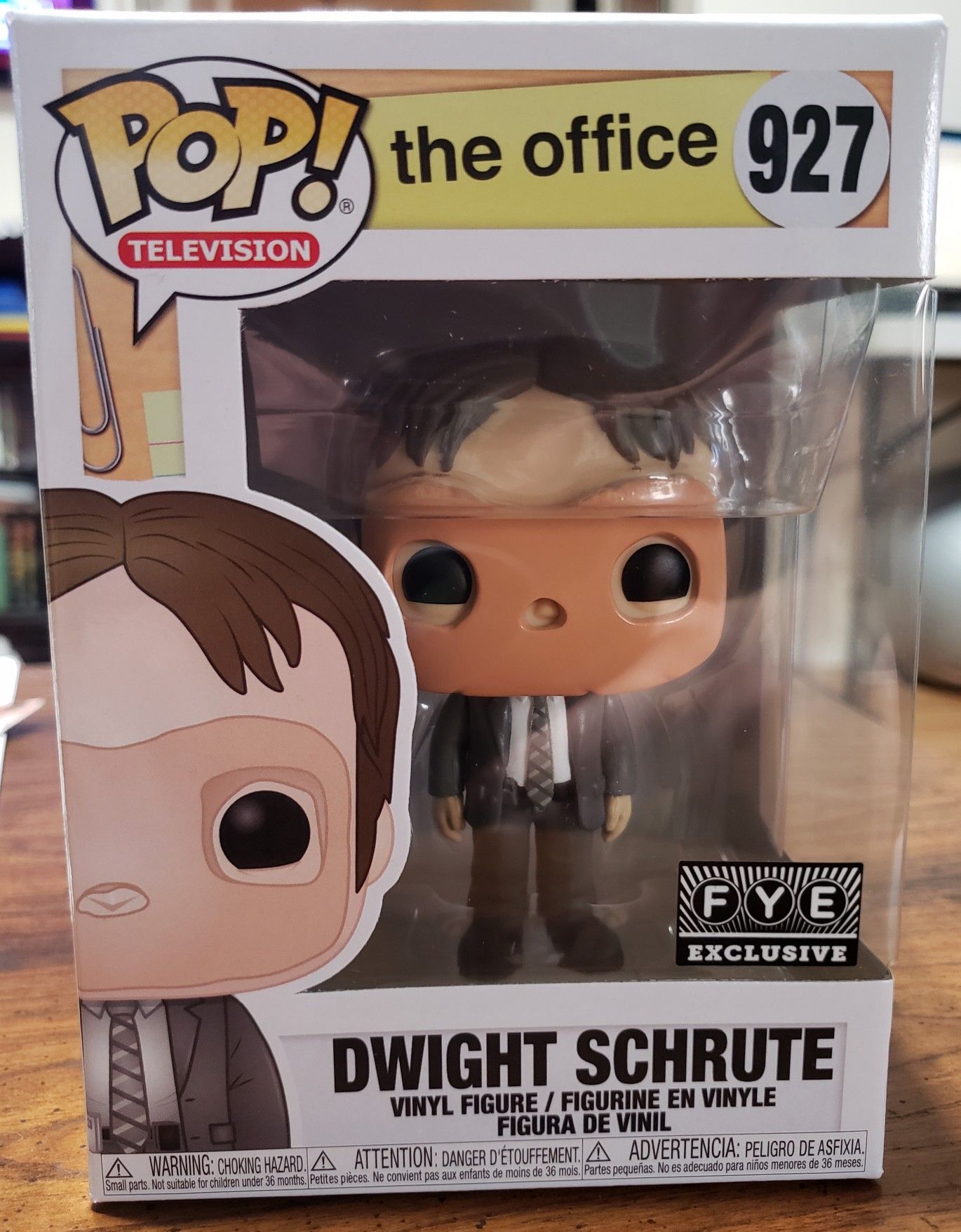 The Office Funko Pop CPR mask FYE exclusive Dwight