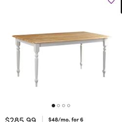 Farm Style Dining Room Table 