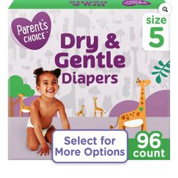Parents Choice Diapers Size 5