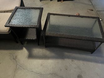 Backyard furniture set