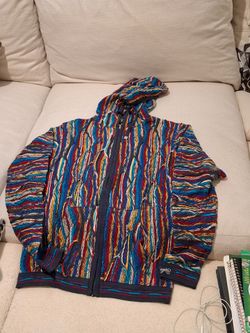 Coogi zip up hoodie size large