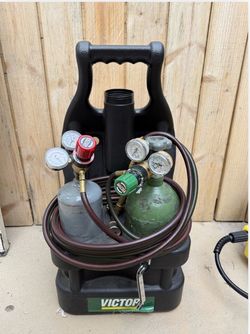 Victor Oxy-Acetylene Torch Set – Complete Setup
