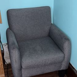 Gray Chaise Chair