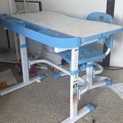 Free Kids Desk and Chair Set