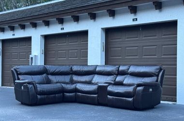 Sectional Couch/Sofa - Recliners - Leather - Delivery Available 🚛