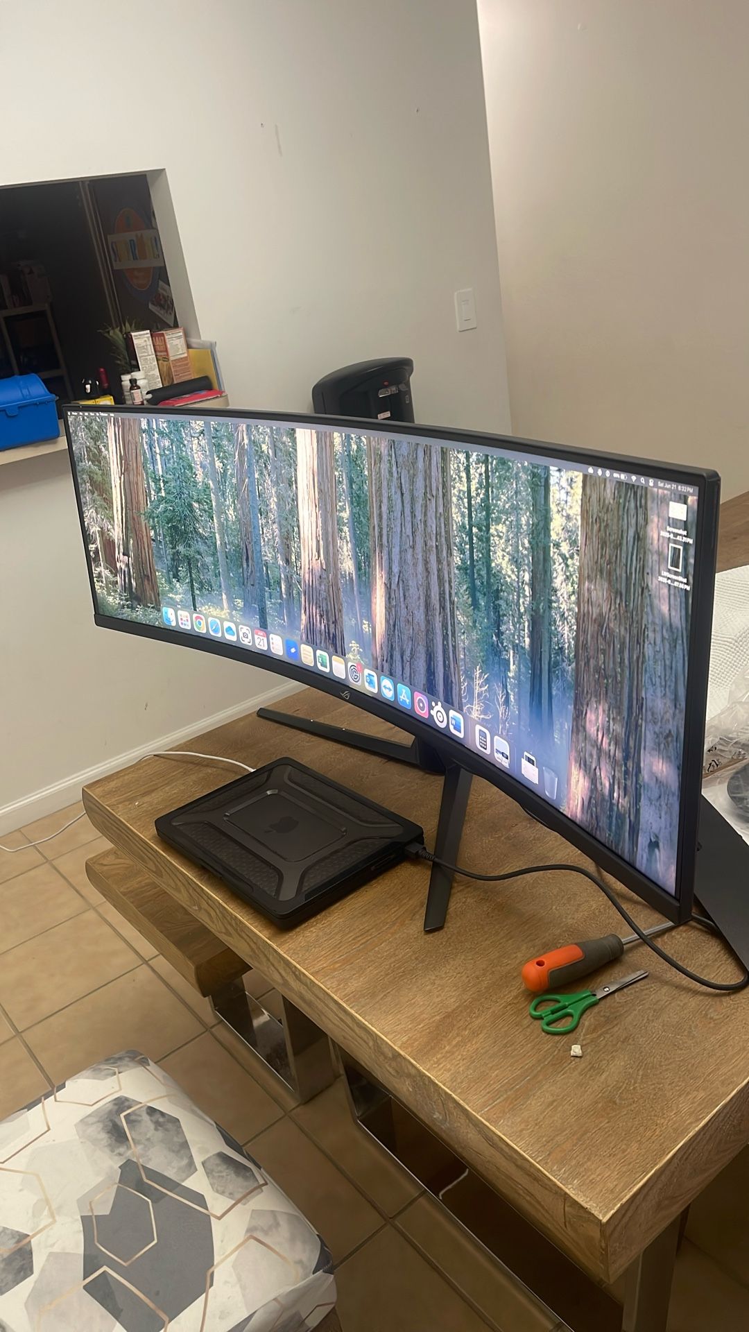 Asus Curved Gaming Monitor