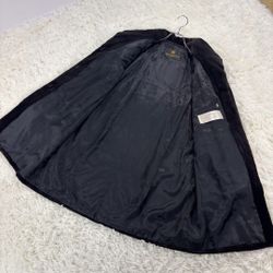 BALENCIAGA Black Royal SAGAMINK SAGAROYAL Mink Coat