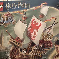 Lego Harry Potter Triwizard The Arrival Ship And Carriage 