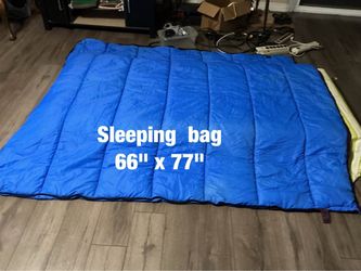 DuPont Hollofil II Large Sleeping Bag – 66” x 77” –  $40