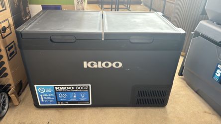 IGLOO 83 quart Dual Zone Active Electric Cooler Like New/