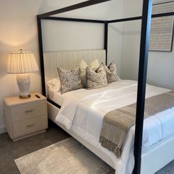 New Canopy Bed Frame- Mattress Not Included