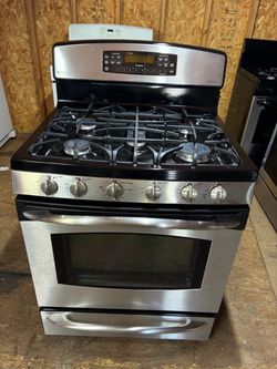 Stove gasEG 5 burner stainless steel