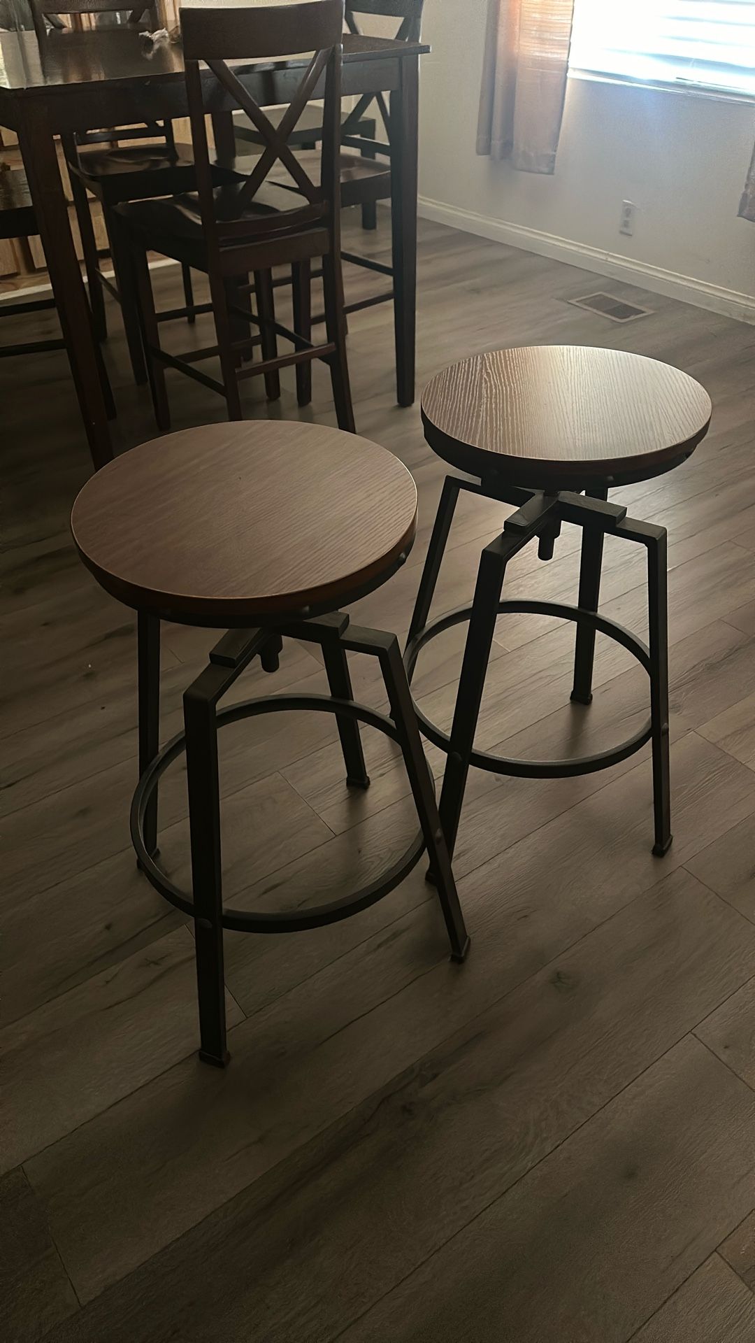 Adjustable Bar Stools