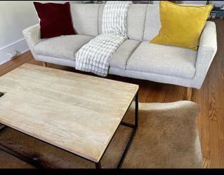 West Elm Oliver Sofa (82” - Twill Dove)