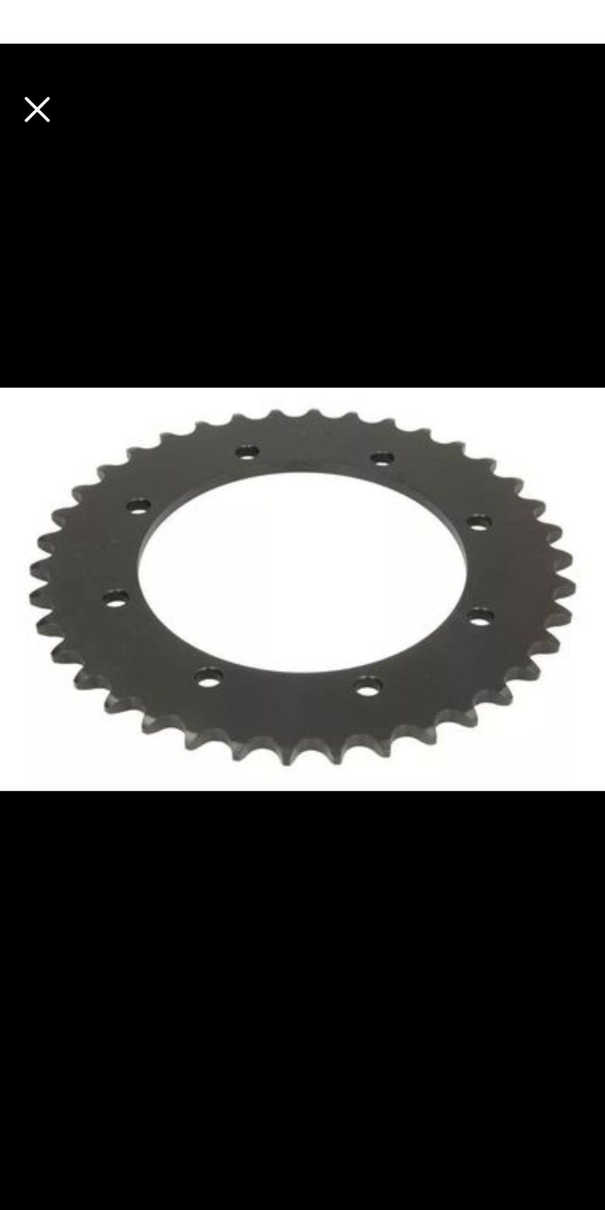 Chain Sprocket, Motorcycle, JTR487-38, Kawasaki 1(contact info removed) NEW