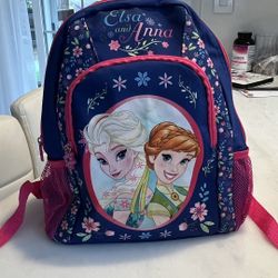 Kids Elsa & Anna Backpack 