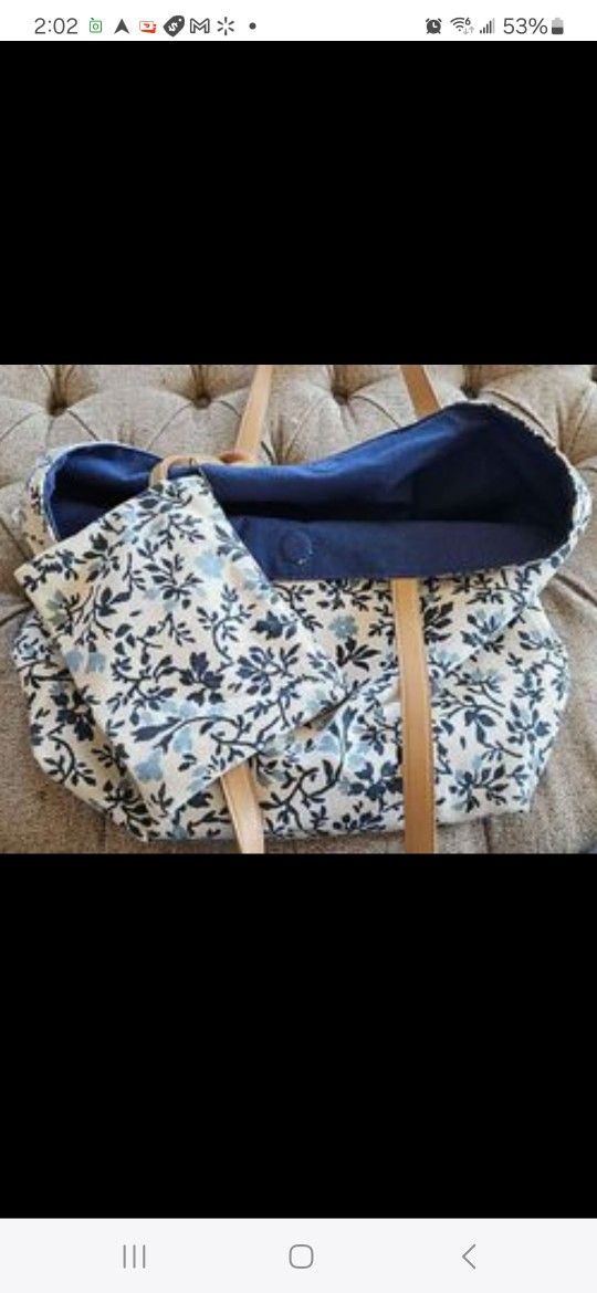 Purse Canvas Tote