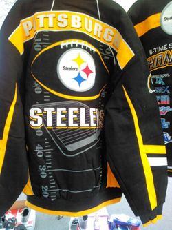Steelers XL back jacket