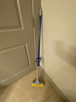 Quickie Sponge Wet Mop 9"W x 3-1-2" Yellow
