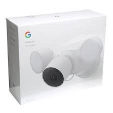3 Google Nest Outdoor Floodlight Cameras