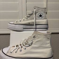 White Converse 