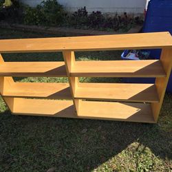 Durable Solid Wooden Shelf