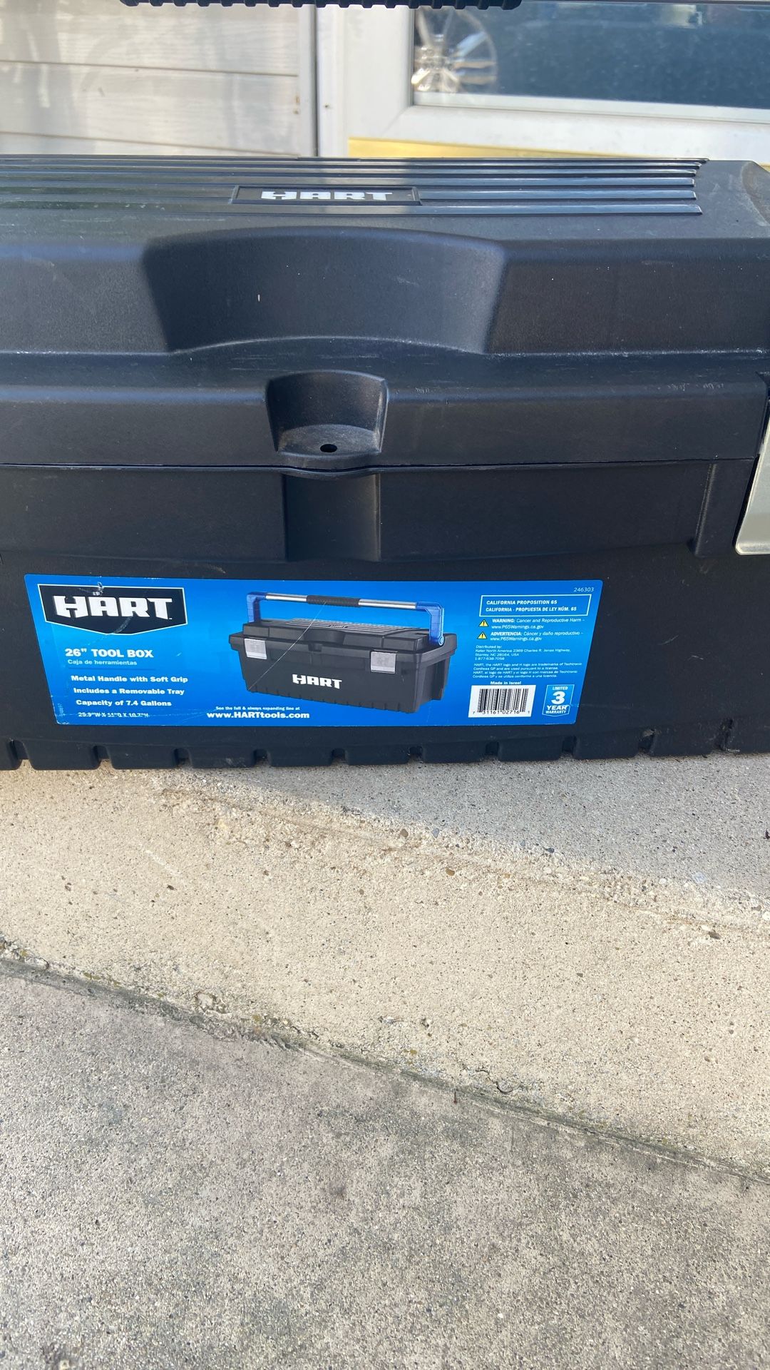 Hart 26” Tool Box.