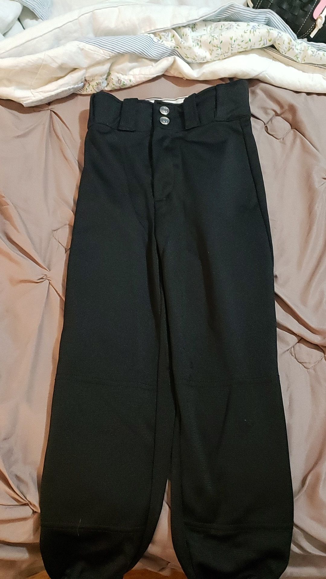 Wilson Youth Black Baseball Pants