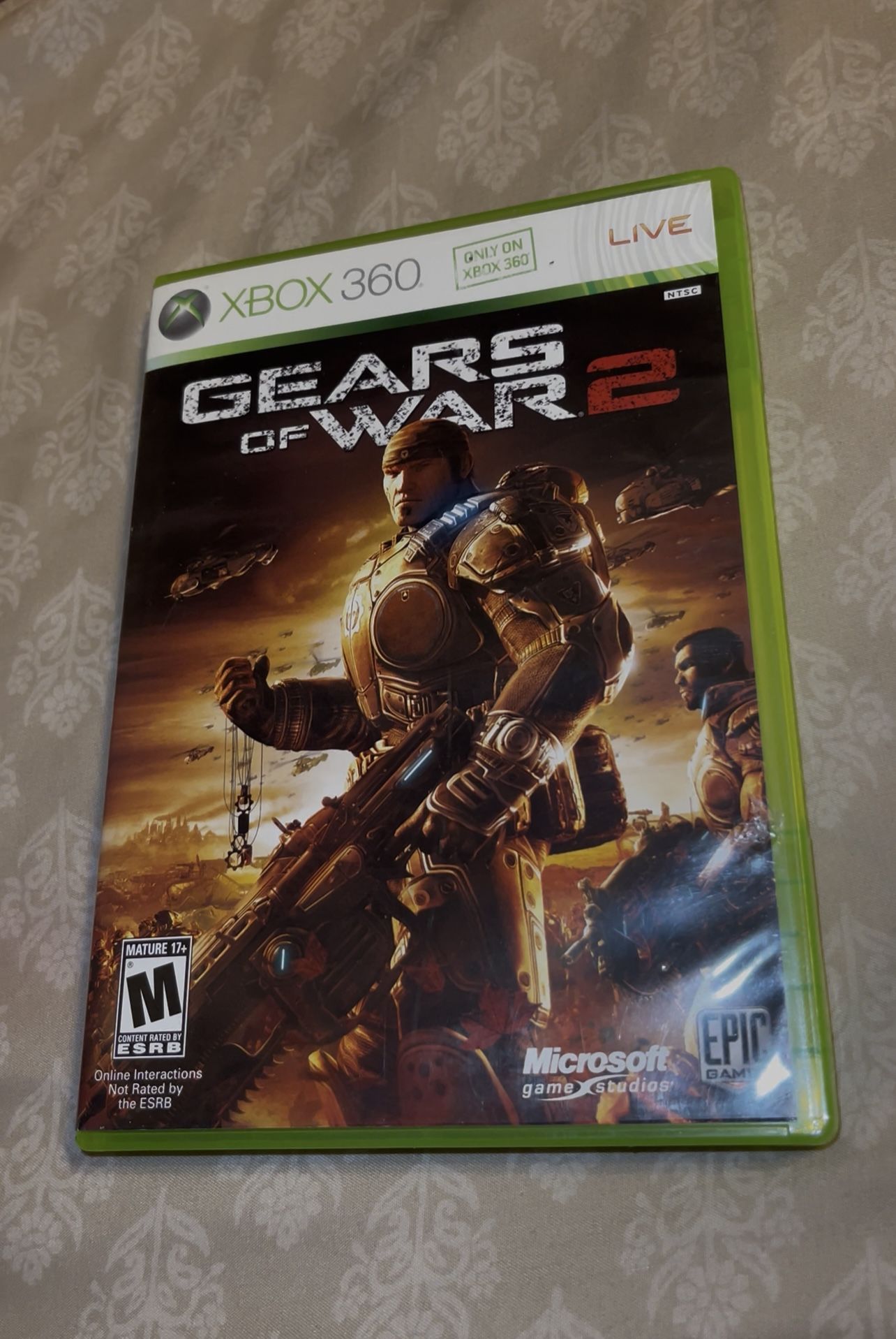 Gears Of War 3 W/ Manual (Xbox 360)