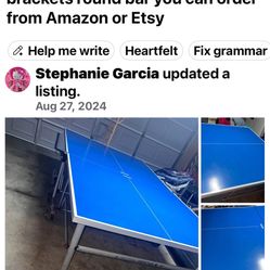 Ping-pong table